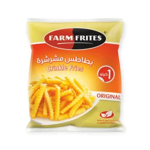 فارم فريتس بطاطس مشرشرة مجمده - 1 كيلو