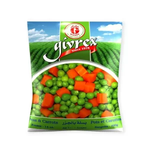 جيفركس بسلة بالجزر مجمدة - 400 جرام