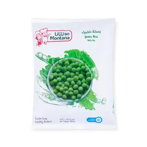 مونتانا بسلة خضراء مجمدة - 400 جرام